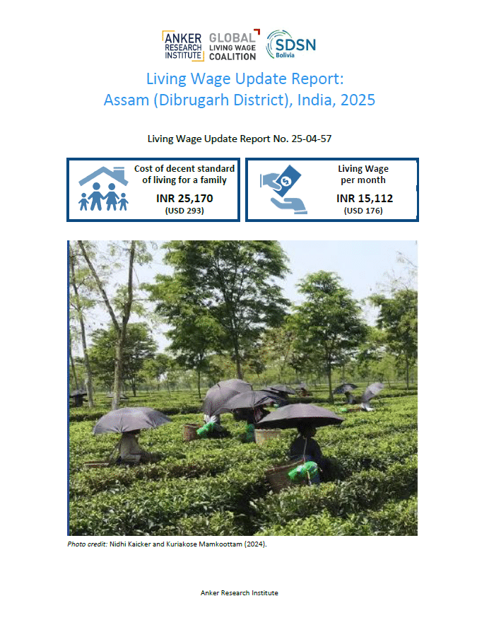 Living wage update – Assam 2025