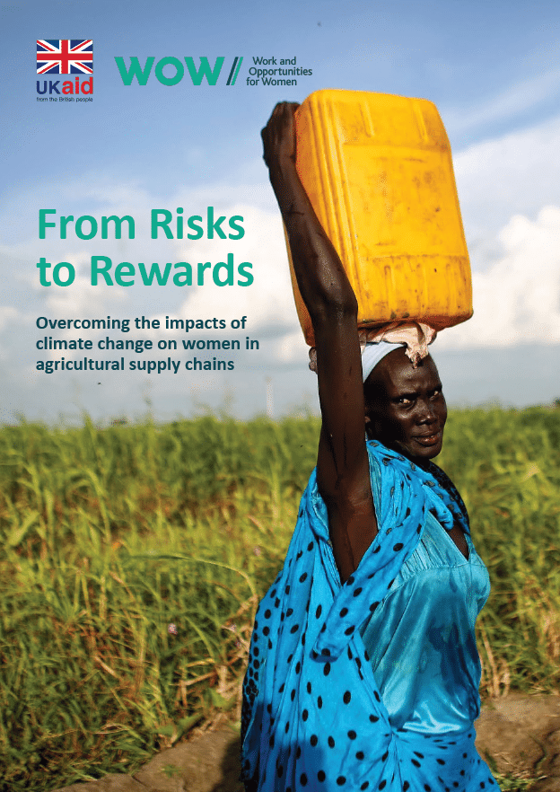 From risks to rewards: overcoming the impacts of climate change on women in agricultural supply chains
